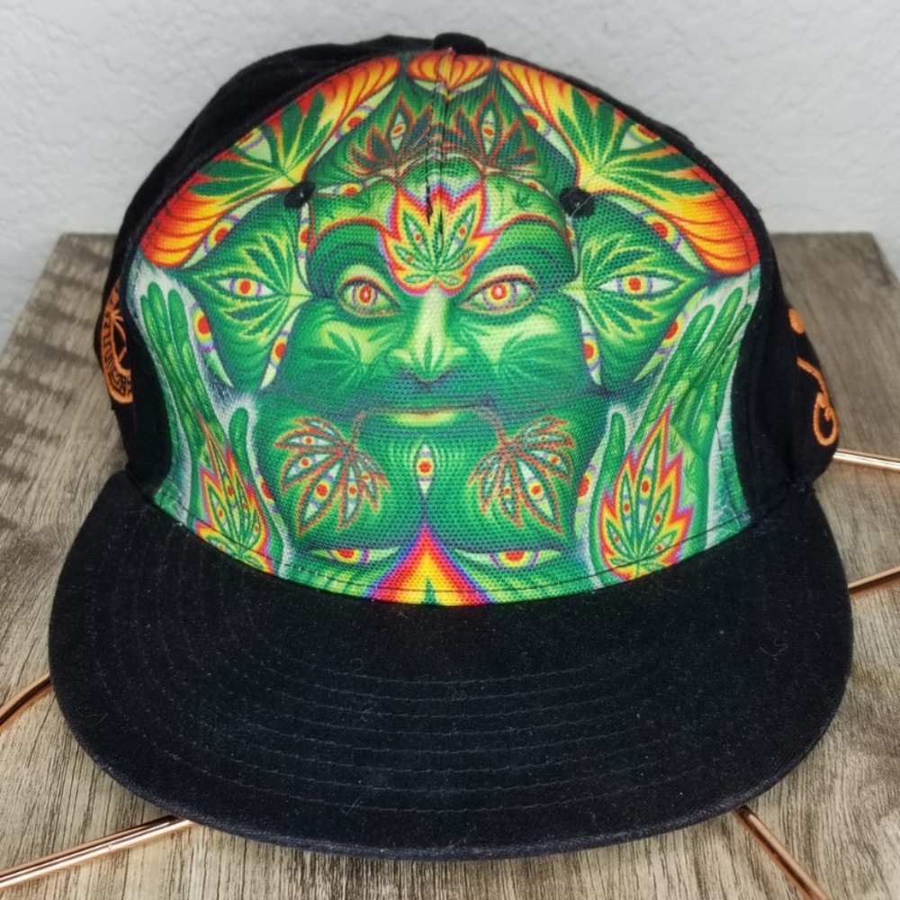 Grassroots Hat Alex Grey Chapel Of Sacred Mirrors - Picture 1 of 8